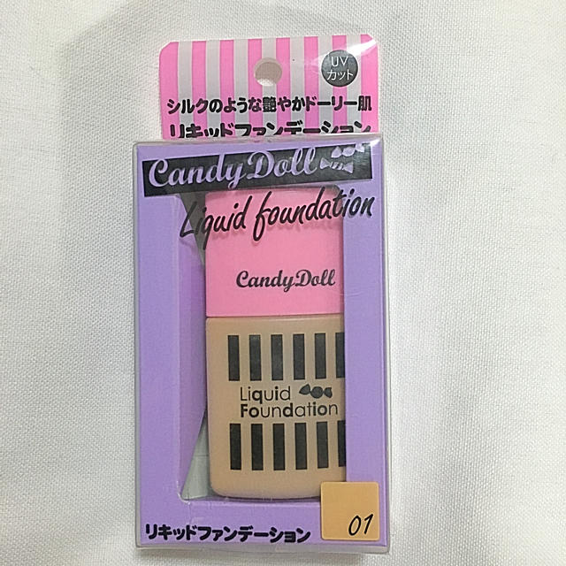 Candy Doll(キャンディドール)のCandy Doll ファンデーション(01) コスメ/美容のベースメイク/化粧品(ファンデーション)の商品写真