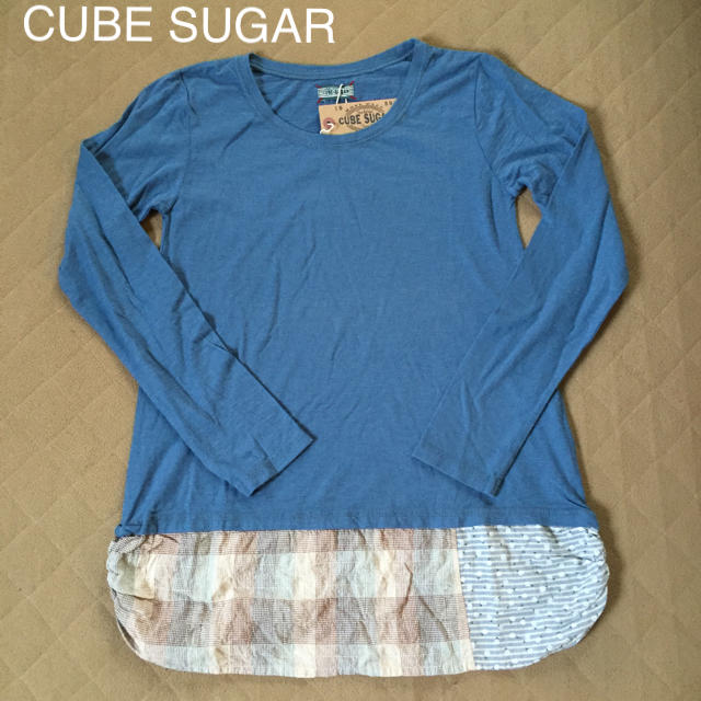 CUBE SUGAR(キューブシュガー)のキューブシュガー 長袖カットソー レディースのトップス(カットソー(長袖/七分))の商品写真