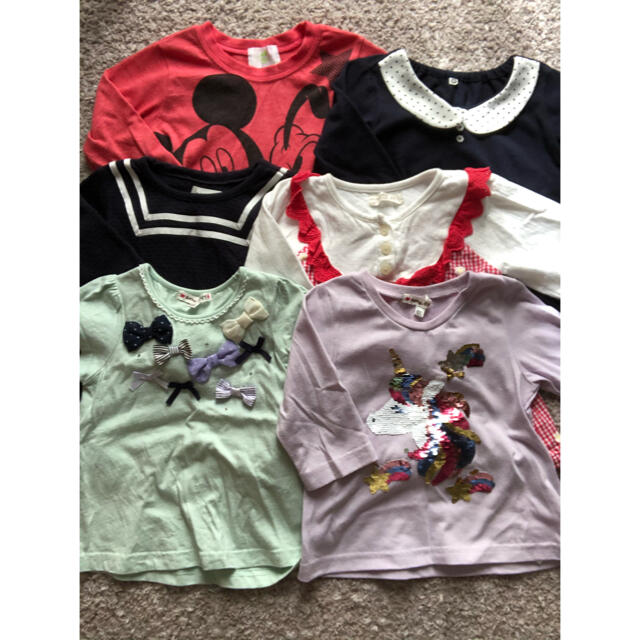 Biquette Club(ビケットクラブ)の95/100 まとめ売り キッズ/ベビー/マタニティのキッズ服女の子用(90cm~)(Tシャツ/カットソー)の商品写真