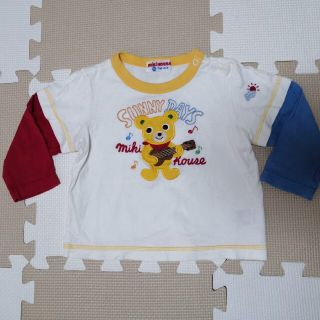 ミキハウス(mikihouse)のとも様専用　ミキハウス　カットソー　90(Tシャツ/カットソー)