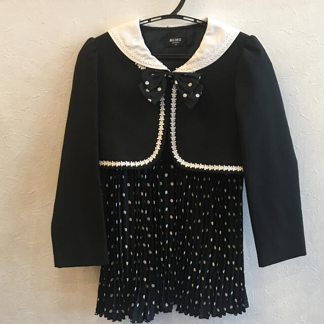 美品⭐️入学式に🌸120センチフォーマルワンピース🌸 キッズ/ベビー/マタニティのキッズ服女の子用(90cm~)(ドレス/フォーマル)の商品写真