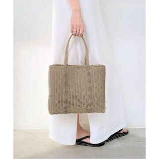 アパルトモンドゥーズィエムクラス(L'Appartement DEUXIEME CLASSE)のL'Appartement　PALOROSA　Flat Tote Bag (S)(かごバッグ/ストローバッグ)