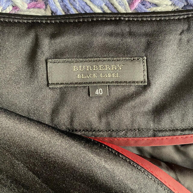 BURBERRY BLACK LABEL(バーバリーブラックレーベル)のao様専用【バーバリー】シルク混スカート レディースのスカート(ひざ丈スカート)の商品写真