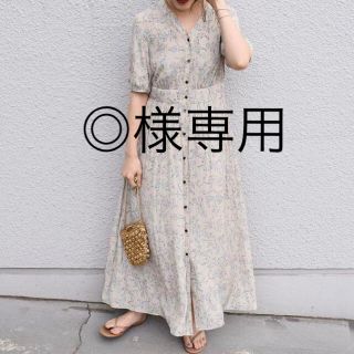 シップスフォーウィメン(SHIPS for women)の★◎様専用★ships for women 花柄ワンピース (ロングワンピース/マキシワンピース)