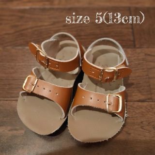 キャラメルベビー&チャイルド(Caramel baby&child )の【saltwater】TAN   size 5(サンダル)