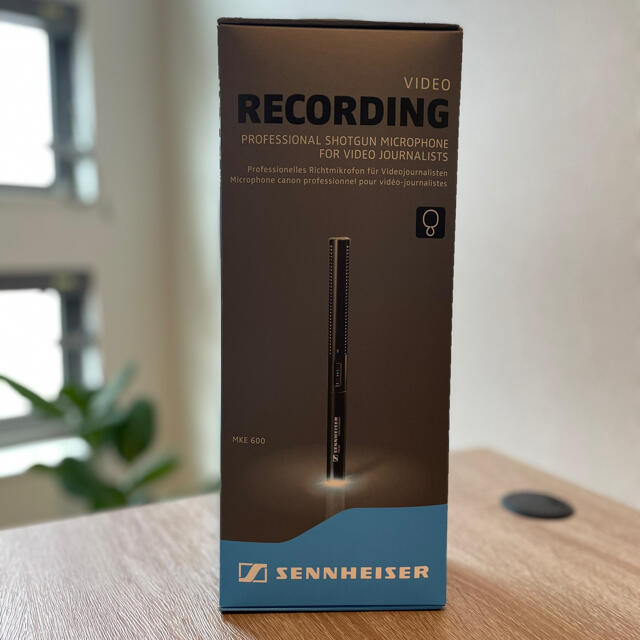 SENNHEISER(ゼンハイザー)の「新米とと様　専用」ゼンハイザー/ショットガンマイク　MKE600+KA600 楽器のレコーディング/PA機器(マイク)の商品写真