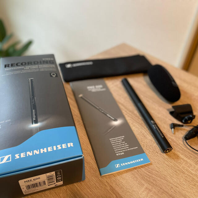 SENNHEISER(ゼンハイザー)の「新米とと様　専用」ゼンハイザー/ショットガンマイク　MKE600+KA600 楽器のレコーディング/PA機器(マイク)の商品写真