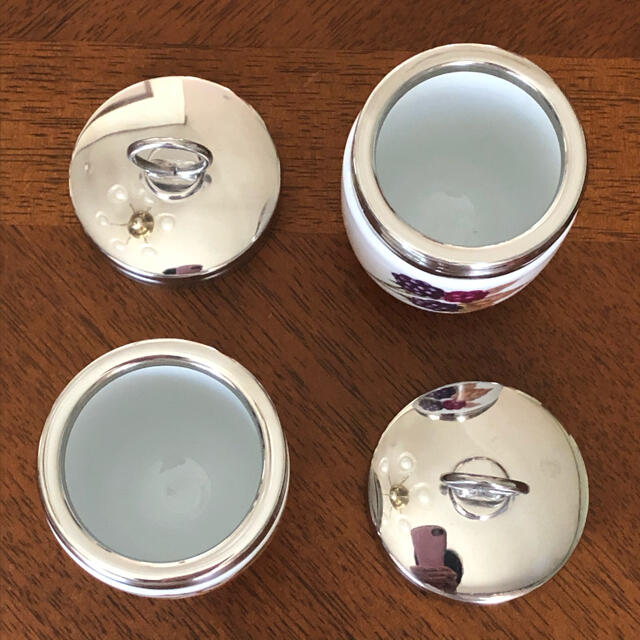 Royal Worcester(ロイヤルウースター)の【美品】ロイヤルウースター★エッグコドラー★ペア＆オリエンタルC/S インテリア/住まい/日用品のキッチン/食器(食器)の商品写真