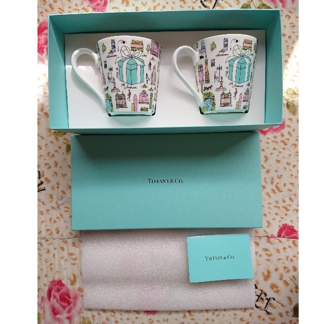 ティファニー TIFFANY&Co マグカップ ペアカップ 食器 喜ばれる誕生日プレゼント