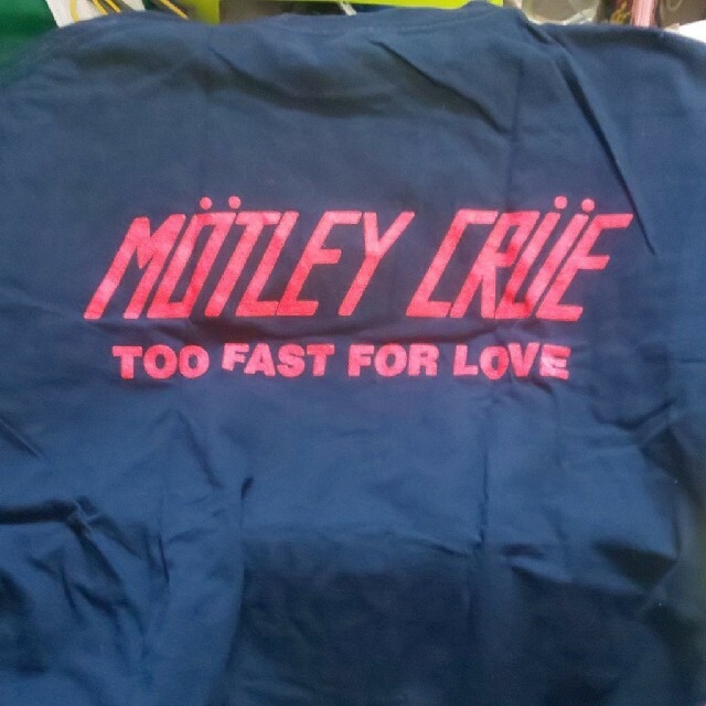 モトリー・クルー Tシャツ TOO FAST FOR LOVE