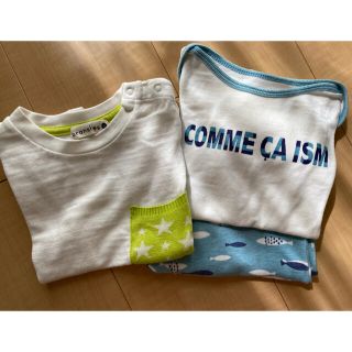 コムサイズム(COMME CA ISM)の男の子用80cm COMME CA ISM、branshes(Ｔシャツ)