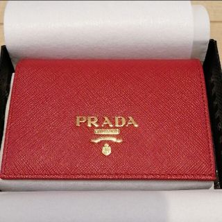 プラダ(PRADA)のPRADA　折り財布　新品未使用(財布)