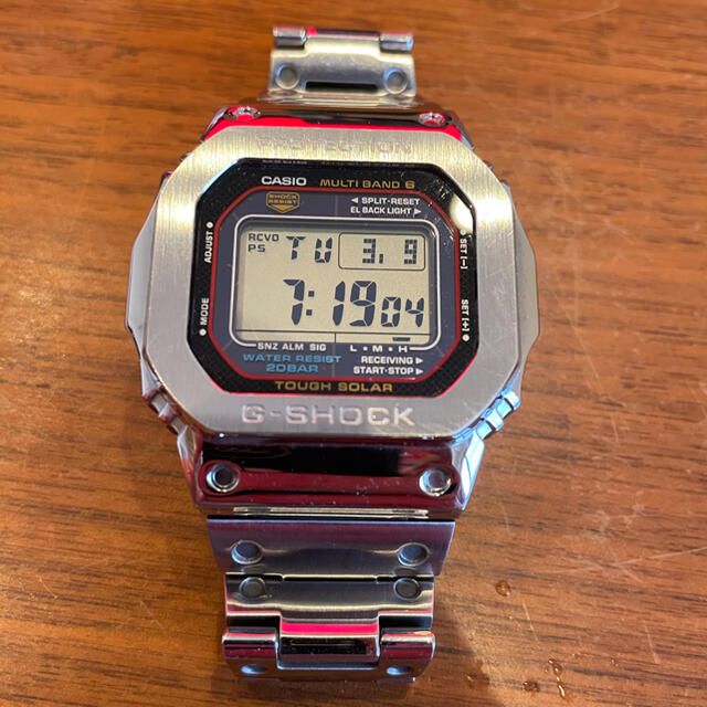 腕時計(デジタル)G-SHOCK GW-M5610-1 フルメタルカスタム　タフソーラー