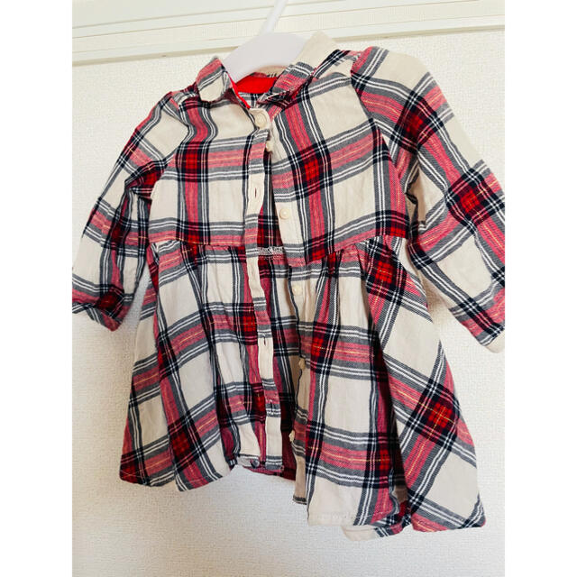 H&H(エイチアンドエイチ)のH＆M68センチ ワンピースセット♡ キッズ/ベビー/マタニティのキッズ服女の子用(90cm~)(ワンピース)の商品写真