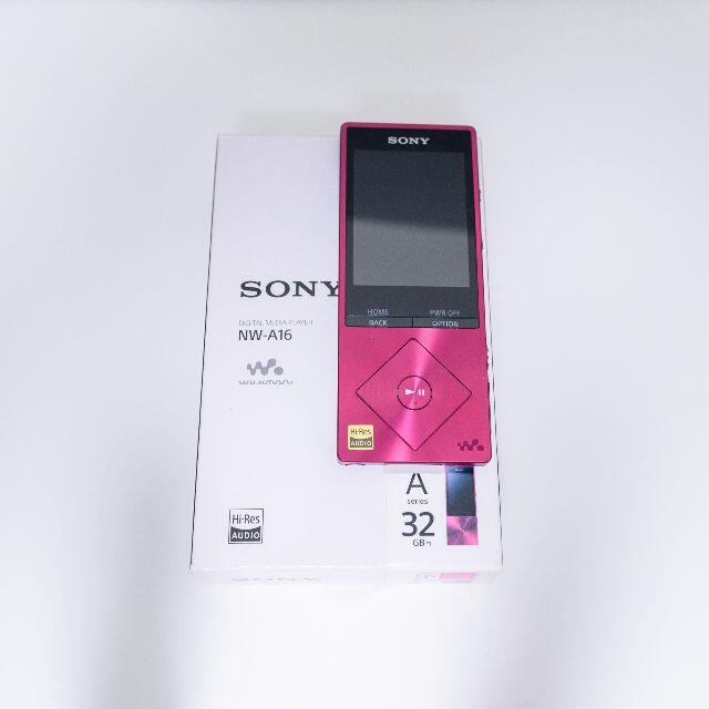 ソニーソニー【美品】SONY WALKMAN（ウォークマン） NW-A16 32GB