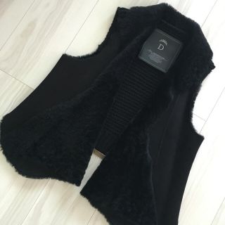 DOUBLE STANDARD CLOTHING - ダブスタ☆ムートンベストの通販 by kit's