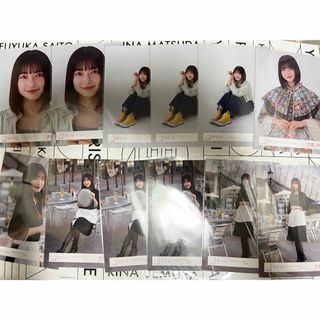 ケヤキザカフォーティーシックス(欅坂46(けやき坂46))の櫻坂46 大園玲　生写真　77枚　コンプ6種　お値下げ(アイドルグッズ)