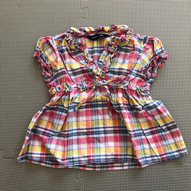 POLO RALPH LAUREN(ポロラルフローレン)のラルフローレン　ブラウス　110 キッズ/ベビー/マタニティのキッズ服女の子用(90cm~)(Tシャツ/カットソー)の商品写真