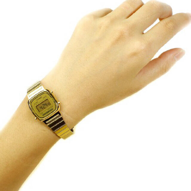 CASIO(カシオ)のCASIO DigitalMetal GOLD CASE レディースのファッション小物(腕時計)の商品写真