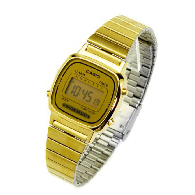 CASIO(カシオ)のCASIO DigitalMetal GOLD CASE レディースのファッション小物(腕時計)の商品写真