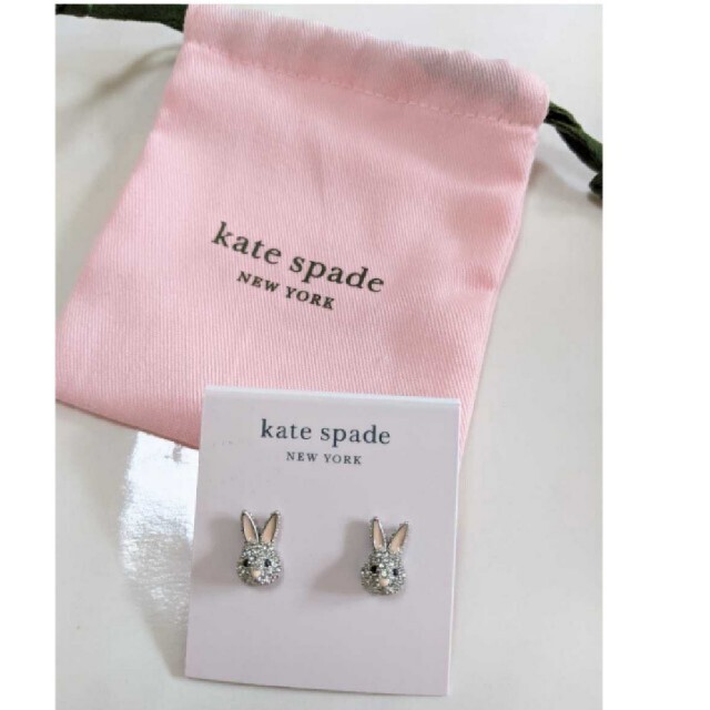 【新品】kate spade ケイトスペード ピアス フローラルピアス両耳