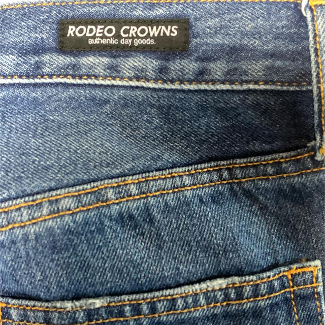 RODEO CROWNS(ロデオクラウンズ)のロデオクラウンズ☆デニムストレートパンツ レディースのパンツ(デニム/ジーンズ)の商品写真