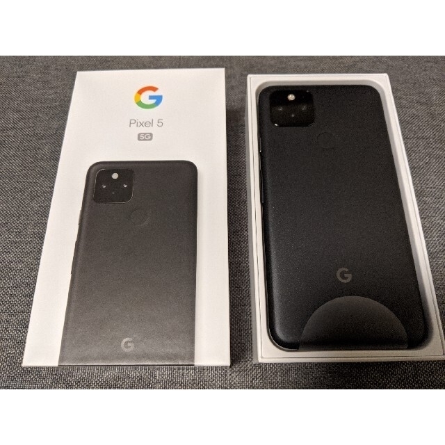 【新品未使用】google pixel 5 ジャストブラック