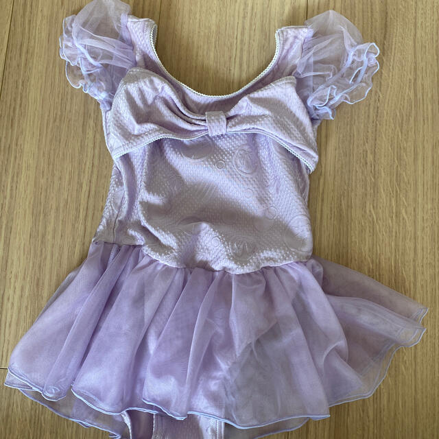 CHACOTT(チャコット)の美品⭐︎チャコット　レオタード　紫　100 キッズ/ベビー/マタニティのキッズ服女の子用(90cm~)(その他)の商品写真