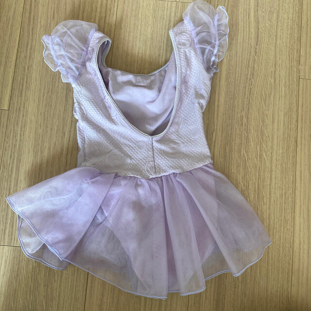 CHACOTT(チャコット)の美品⭐︎チャコット　レオタード　紫　100 キッズ/ベビー/マタニティのキッズ服女の子用(90cm~)(その他)の商品写真