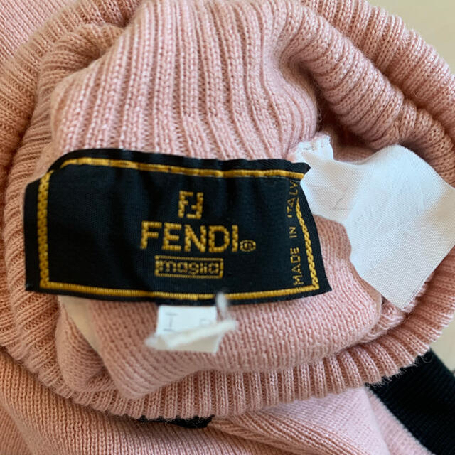 FENDI ヴィンテージ タートルネック　ニット