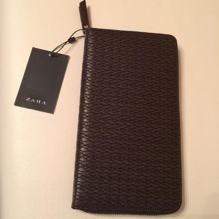 ザラ(ZARA)の✨新品未使用✨ZARA MAN✨カードケース 長財布✨(長財布)