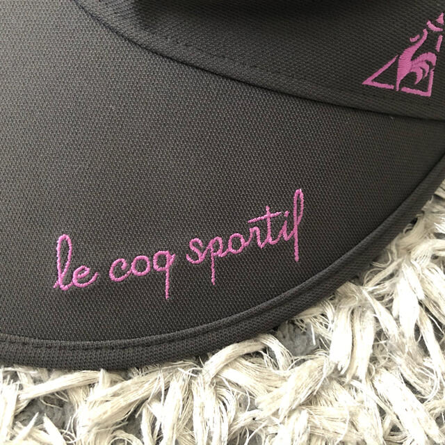 le coq sportif(ルコックスポルティフ)のルコック  サンバイザー兼帽子 レディースの帽子(キャップ)の商品写真
