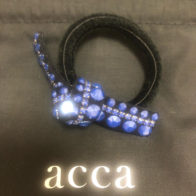 acca ドッツライン リボンゴム ブルー 休日限定 recyclune.com