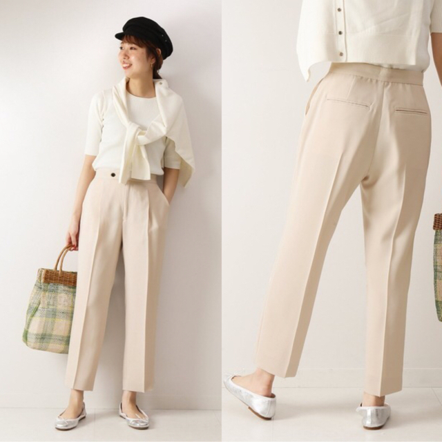 Spick & Span(スピックアンドスパン)の新品♡Spick&Span20S/S PL/Rテーパードパンツ サイズ34  S レディースのパンツ(カジュアルパンツ)の商品写真