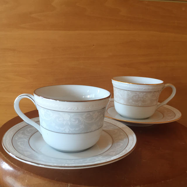 Noritake - NR341 ノリタケ GLENROSE ゴールド＆プラチナ碗皿ペア の通販 by ubu１１１４'s shop｜ノリタケならラクマ