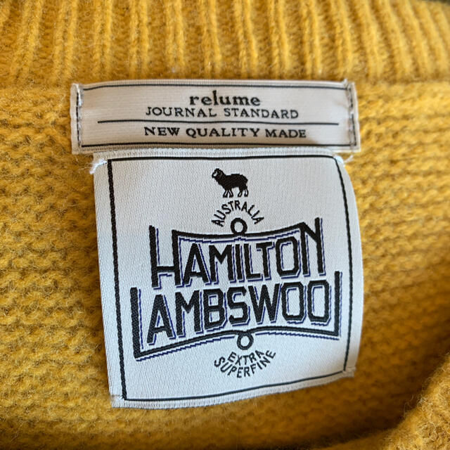 JOURNAL STANDARD(ジャーナルスタンダード)のJOURNAL STANDARD HAMILTON WOOL 100% メンズのトップス(ニット/セーター)の商品写真