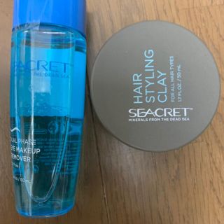 ウーマンズシークレット(WOMEN's SECRET)のお値下げ！シークレットアイメイクリムーバーおまけつき　ヘヤースタイリングクレイ　(ヘアワックス/ヘアクリーム)