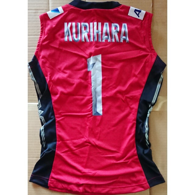 栗原恵さん 直筆サイン入り日本代表ユニフォーム タレントグッズ 栗原恵さん 直筆サイン入り日本代表ユニフォーム タレントグッズ