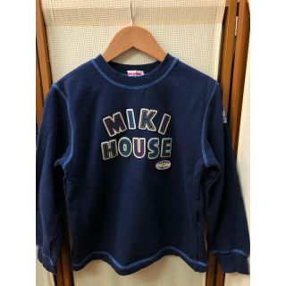 ミキハウス(mikihouse)のミキハウス  トレーナー　140cm ネイビー(Tシャツ/カットソー)