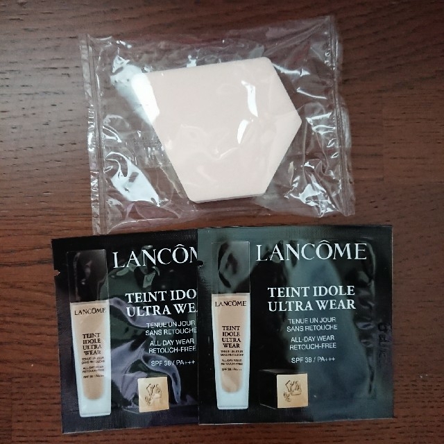LANCOME(ランコム)のタンイドルウルトラウェアリキッド サンプル コスメ/美容のベースメイク/化粧品(ファンデーション)の商品写真