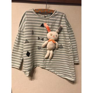 アニカ(annika)のAnnika(アニカ）ボーダーカットソー　100-110サイズ(Tシャツ/カットソー)