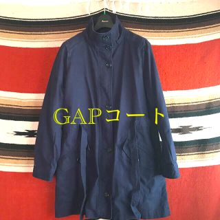 ギャップ(GAP)のGAPコート　男女ユニセックス可能　デニム地紺　厚手地　Lサイズ(トレンチコート)