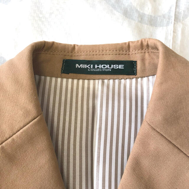 mikihouse(ミキハウス)の新品未着用 ミキハウス コレクション  スーツ　130 キッズ/ベビー/マタニティのキッズ服男の子用(90cm~)(ドレス/フォーマル)の商品写真