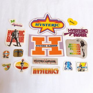 ヒステリックグラマー(HYSTERIC GLAMOUR)のHYSTERIC GLAMOUR ヒステリックグラマー ステッカー 15枚セット(ステッカー)