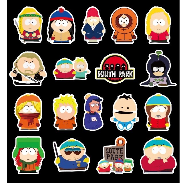 サウスパーク South Park アメコミ キャラクター ステッカー50枚の通販 By 青空ショップ ラクマ