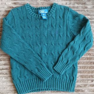 ラルフローレン(Ralph Lauren)のラルフローレン ニット セーター 深緑 4T 110(ニット)