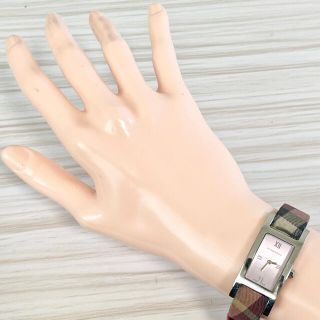 BURBERRY - 143 BURBERRY バーバリー時計 レディース腕時計 チェック柄