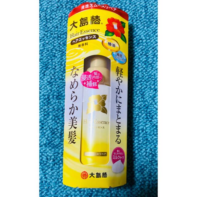 大島椿(オオシマツバキ)の大島椿 ヘアエッセンス 無香料 100ml ヘアミルク オイル 椿油 新品 コスメ/美容のヘアケア/スタイリング(トリートメント)の商品写真