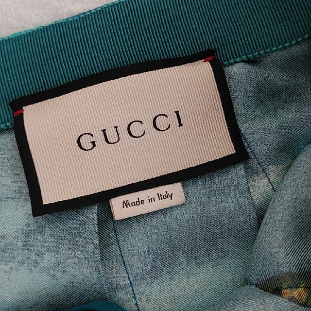 Gucci(グッチ)のGUCCI　ガーデンプリントスカート レディースのスカート(ロングスカート)の商品写真