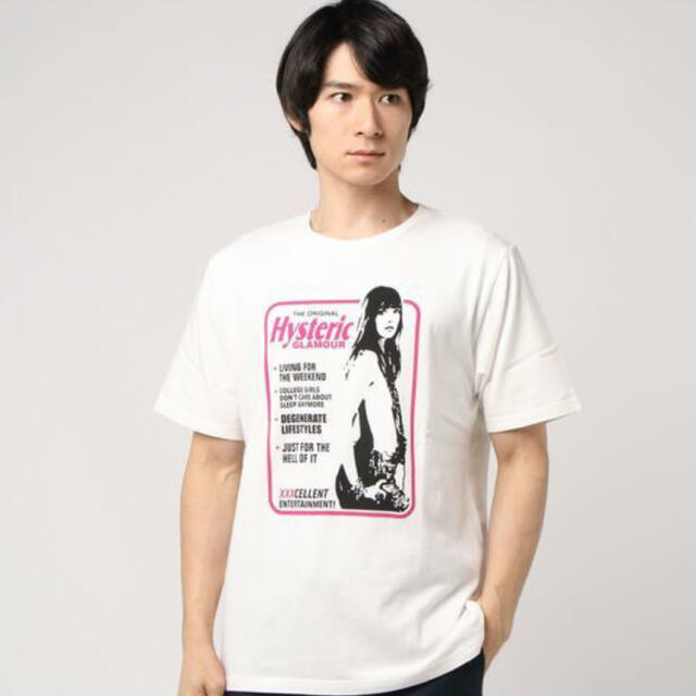 HYSTERIC GLAMOUR(ヒステリックグラマー)の新品 ヒステリックグラマー サイズL キムタク着 HYSTERICGLAMOUR メンズのトップス(Tシャツ/カットソー(半袖/袖なし))の商品写真